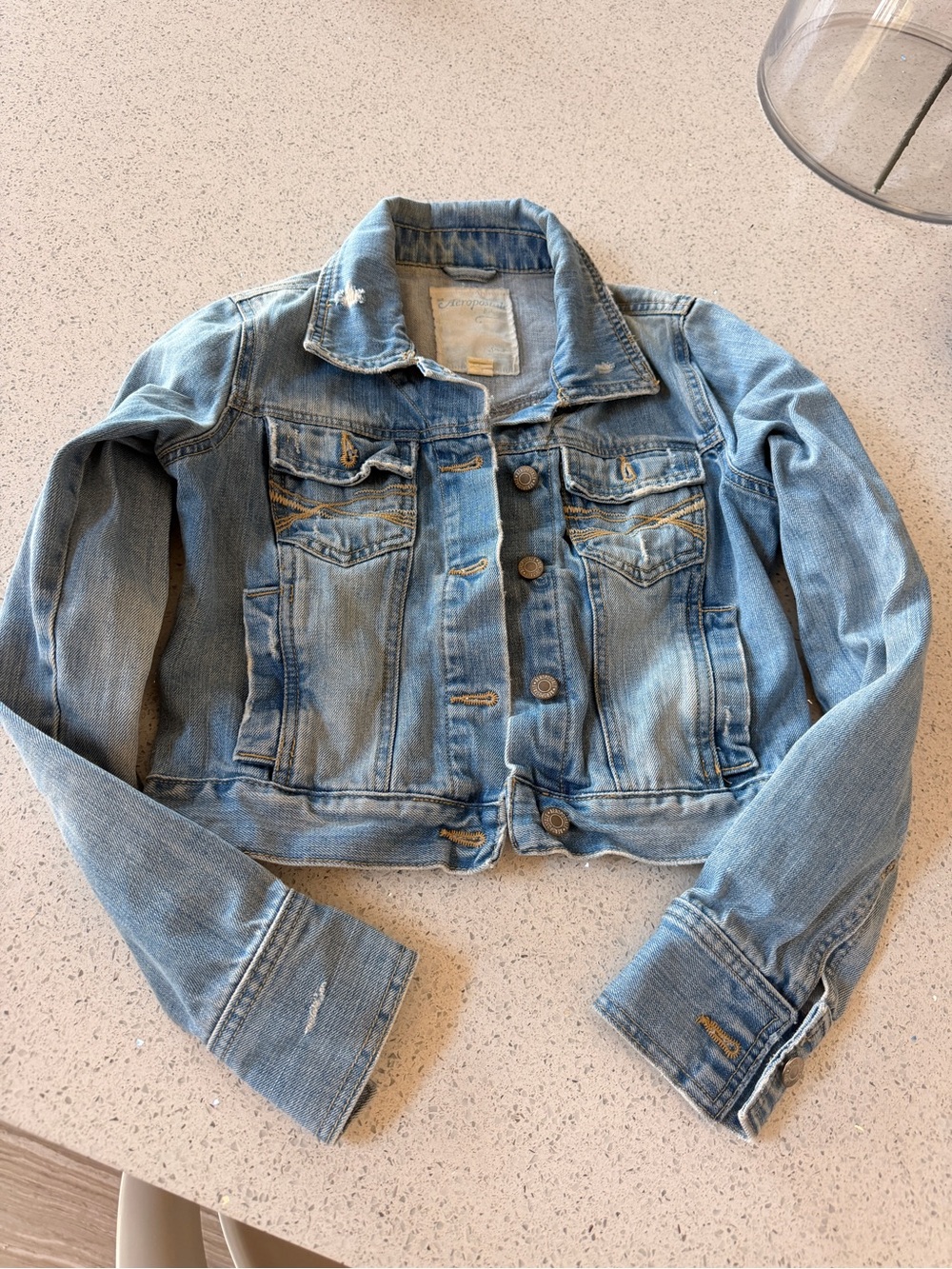 Aeropostale Light Blue women’s Denim Jacket - Picture 2 of 8